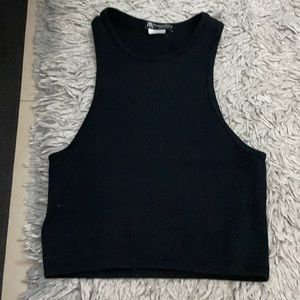 Black zara top